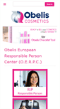 Mobile Screenshot of obeliscosmetics.net